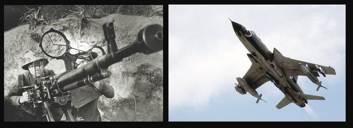 bandy1803's tweet photo. A typical engagement in Laos saw a Raven coordinating airstrikes in defense of a ragtag group of CIA operators, Hmong tribesmen, and Thai mercenaries. 

The surrounding NVA are so close that there is no chance of using bombs or other explosive ordnance. Air Force F-105s can only use their cannons in duels with Vietnamese anti-aircraft guns that ring the perimeter. 

The NVA fight like Comanches, replacing the dead AAA gunners three times, until the assault is finally broken.