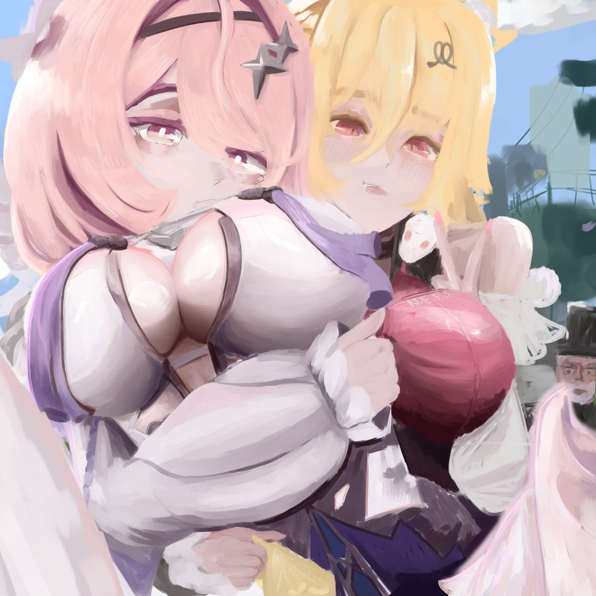 Rey_sfw's tweet photo. Ramiele and Cissia
#zzzero https://t.co/m8KwB2jSSp