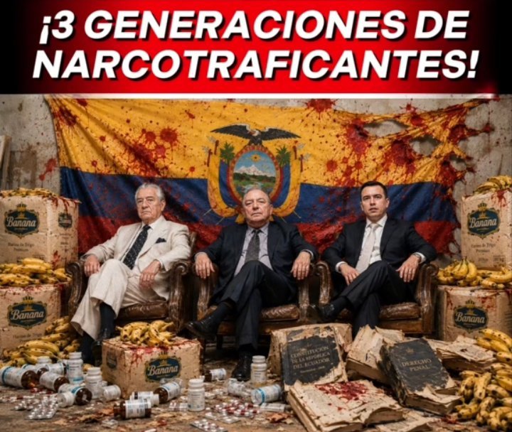 jamesgutie14797's tweet photo. @Danielsalcan_ ECUADOR SECUESTRADO POR LA MAFIA NARCO CRIMINAL NOBOA https://t.co/QW0E1o6bNs