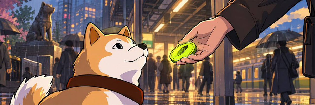 dope_etherX7's tweet photo. The original loyal dog never stopped showing up.
Neither does $HACHI.While others chase the next narrative, we’re building on the strongest one in history.Loyalty > hype.
$HACHI 🐶

0xa53718A3B7B5Aa88265Efd7c0738e73FBaF8a775 https://t.co/uhKFxeazg9