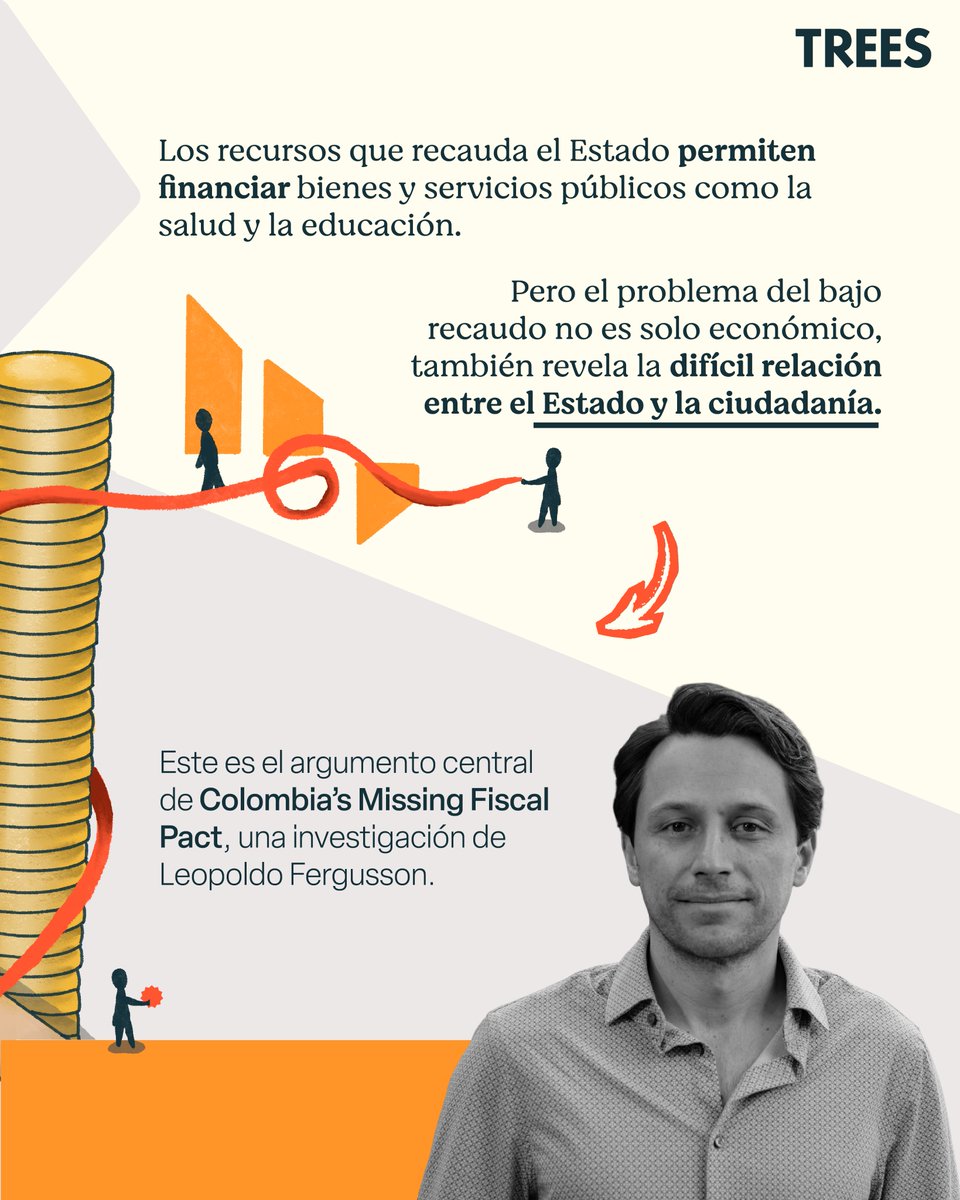 treesuniandes's tweet photo. #RevistaTREEdimensional | Las dolencias del sistema tributario colombiano no son simples fallas técnicas, sino la expresión de un equilibrio político y cultural con raíces en la colonia, según investigación de @LeopoldoTweets. 🔗 Lee el texto completo: https://t.co/atvlW3jzcF https://t.co/qnBDlgZkh7