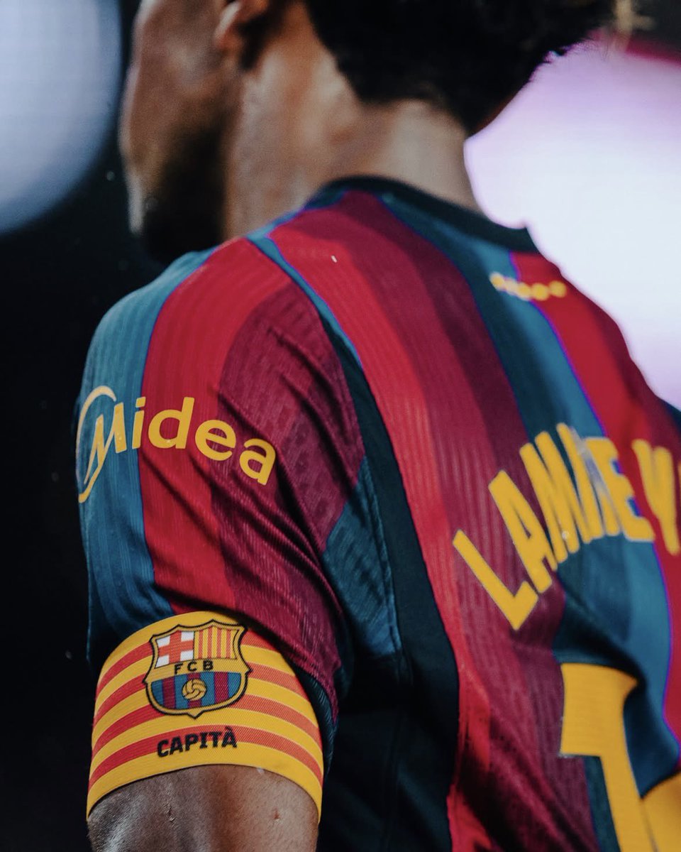 AccessYamal's tweet photo. Captain Lamine ©️❤️ https://t.co/Fa7RivDqA3