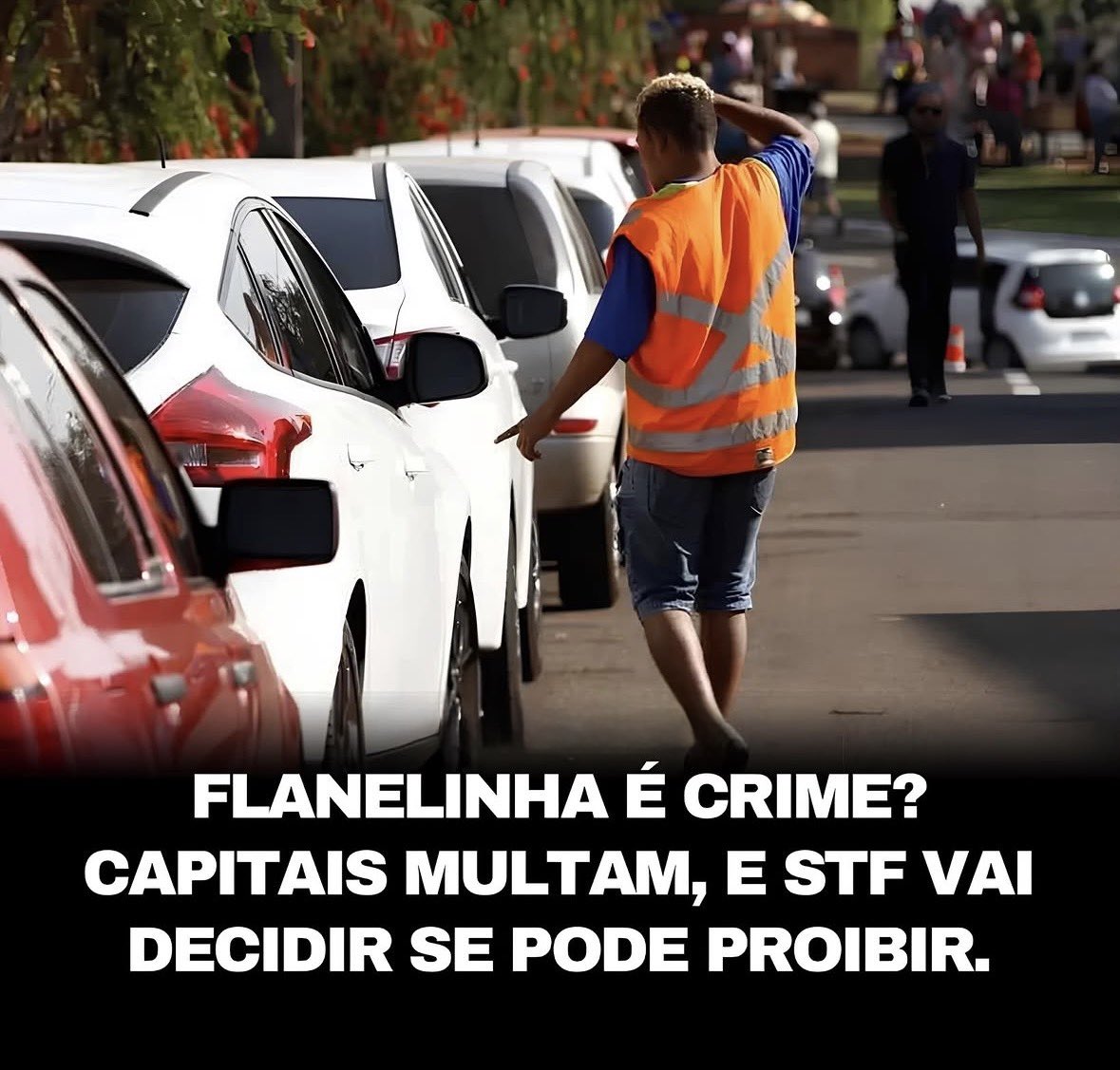 OEstagiari0's tweet photo. Flanelinha sempre praticou crime de extorsão a céu aberto. 
Tu já paga valores absurdos de IPVA e ainda é ameaçado e extorquido pra estacionar seu carro em via pública… 
E se não pagar, os caras arranham teu carro e furam até pneu sem dó. 
Mas já sabemos que isso n vai dar em nada, feijoada…