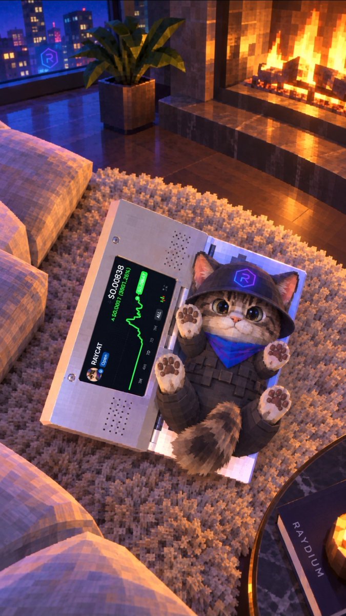 RaycatSF's tweet photo. @pointfarmcap on the solami blockchain paired to 
@Raydium 😼 https://t.co/FA0vrLrjp5