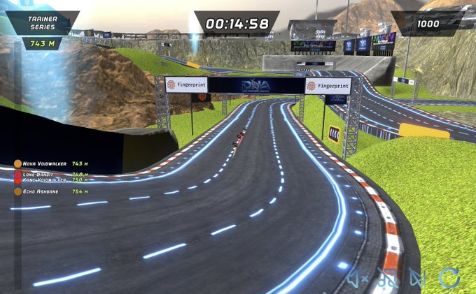 FingerprintJS's tweet photo. Fingerprint is proud to partner with @dnaracing2023 on their newly launched e-sports league. 

With industry-leading accuracy, our device intelligence keeps competition fair and secure.

Competing in the league? Post a screenshot of your gameplay and tag us for a chance at some swag!
