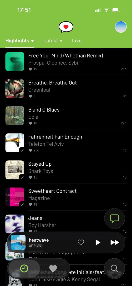 hypem's tweet photo. everyone in the app beta can chat (using the @getstream_io SDK, was very quick to add!) https://t.co/JTk0xCcgOi