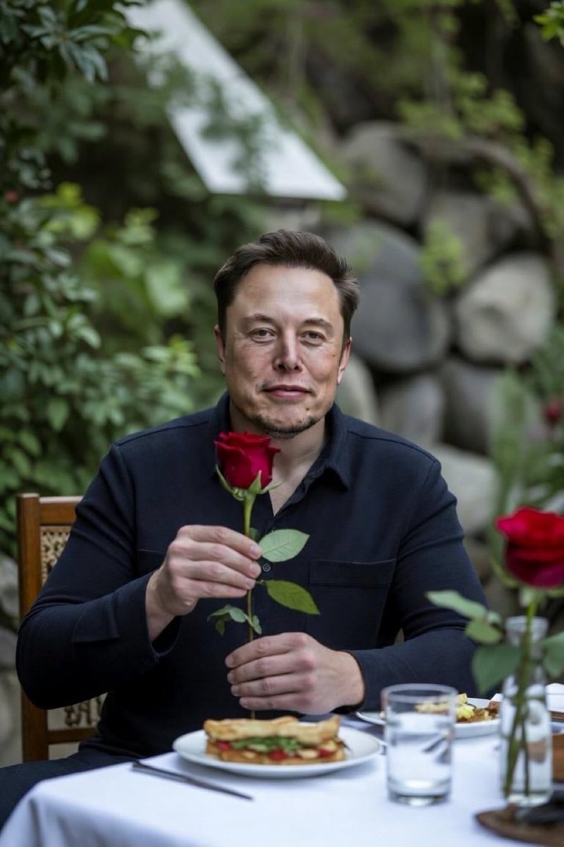 xElonEraFan's tweet photo. Hello, my love. ❤️🌹

I wish I could sit beside you for lunch today, sharing delicious food, quiet laughter, and those little moments that make time disappear. 🍽️✨

If we could have lunch anywhere in the world right now, where would you want us to be? ❤️ https://t.co/JPTt01dtp9