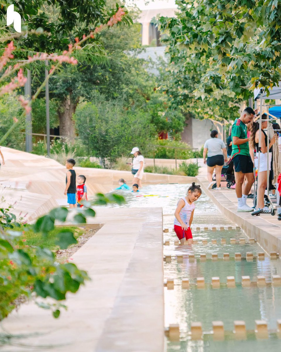 VisitSanAntonio's tweet photo. San Antonio is in the spotlight! ✨ 

@TravelLeisure explores @hemisfair, calling it one of the writer’s favorite neighborhoods in Texas.

See why Hemisfair belongs on your San Antonio itinerary. 👇
https://t.co/X0dBaY4GO6 https://t.co/HDd4NhRVZm