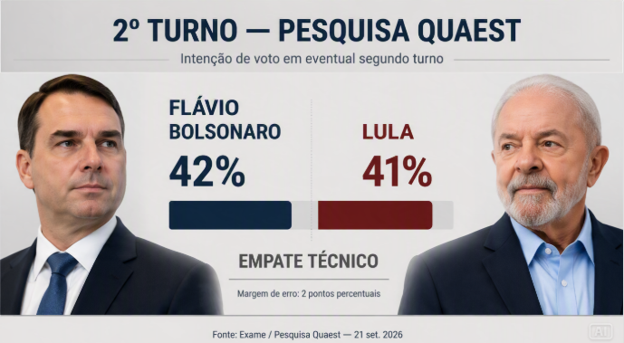 0C0RV0's tweet photo. Quaest cenário de segundo turno https://t.co/HhE5Dsy9ZT