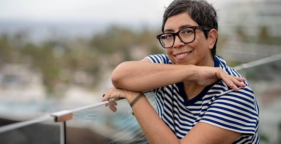LatAmcinema's tweet photo. Entrevista a Tatiana Huezo, Premio Narrativa Personal en DOCanarias https://t.co/oRLmg7vUyj https://t.co/hxJckrVSVR