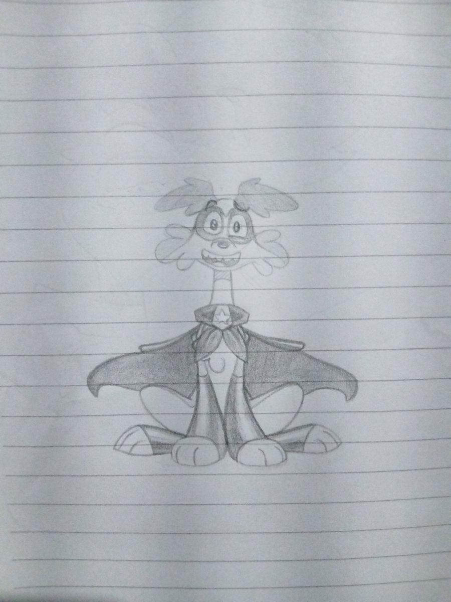 Axolotito_fofo's tweet photo. A silly drawing that I made of Jam at work

#JamtheSuperheroDog https://t.co/ib1nzMYPTT