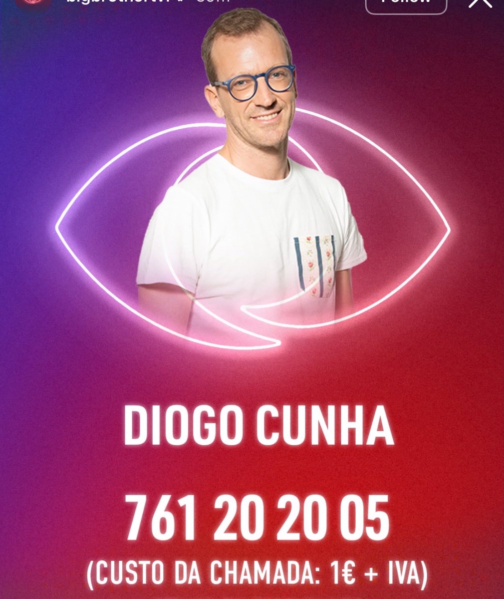 rafcomentador's tweet photo. Boa Noite a todos e muitos votos no Diogão para mostrar a esta casa que ele sim merece estar ali #bbtvi https://t.co/Q5ljay5jd3