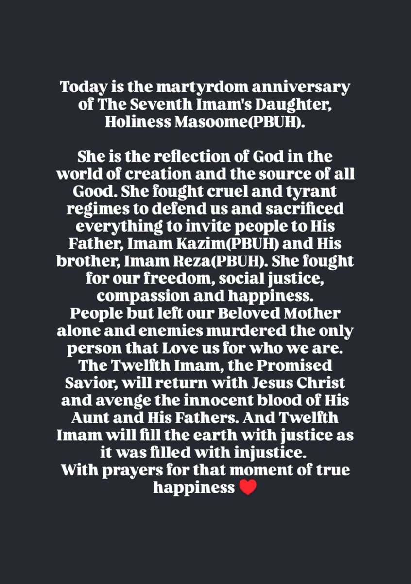 Twelfth_Imam_'s tweet photo. #imamkazim #imamreza #twelfthimam #holinessmasoome #mother https://t.co/CuLIc0tgGM