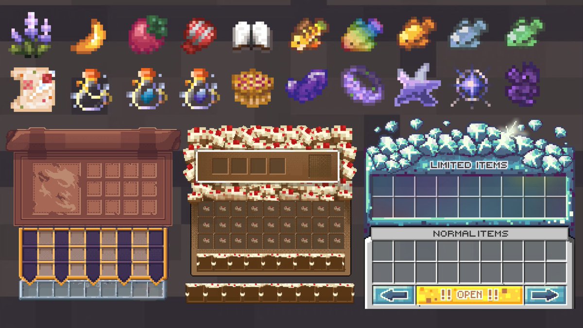 Roscumber's tweet photo. Hi guys🥹
I will be moving out soon, so to fund a sofa and some other things ive opened art + minecraft related commissions over on my kofi! 

Down below is what I have to offer ⭐️
#blockbench #pixelart https://t.co/lKWqELxia4