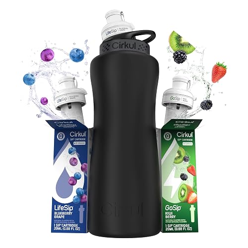 nikuneet's tweet photo. I just received a contribution towards Cirkul 32oz Black Metal Bottle with Two No Sugar, 0 Cal Flavored Water Sips - Matte Black - 32 Ounce from trashjash via Throne. Thank you! https://t.co/V5R9aVk26j #Wishlist #Throne https://t.co/OZsSTYMhmg