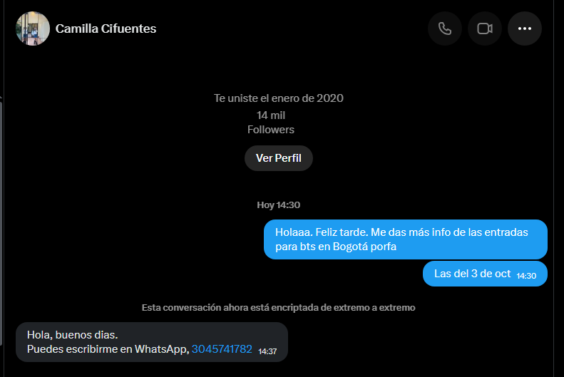 marisponge_'s tweet photo. @shamin25029515 @ValenG2001_ Es fake. Es esta misma, estafadora https://t.co/FWsxKwT9MY