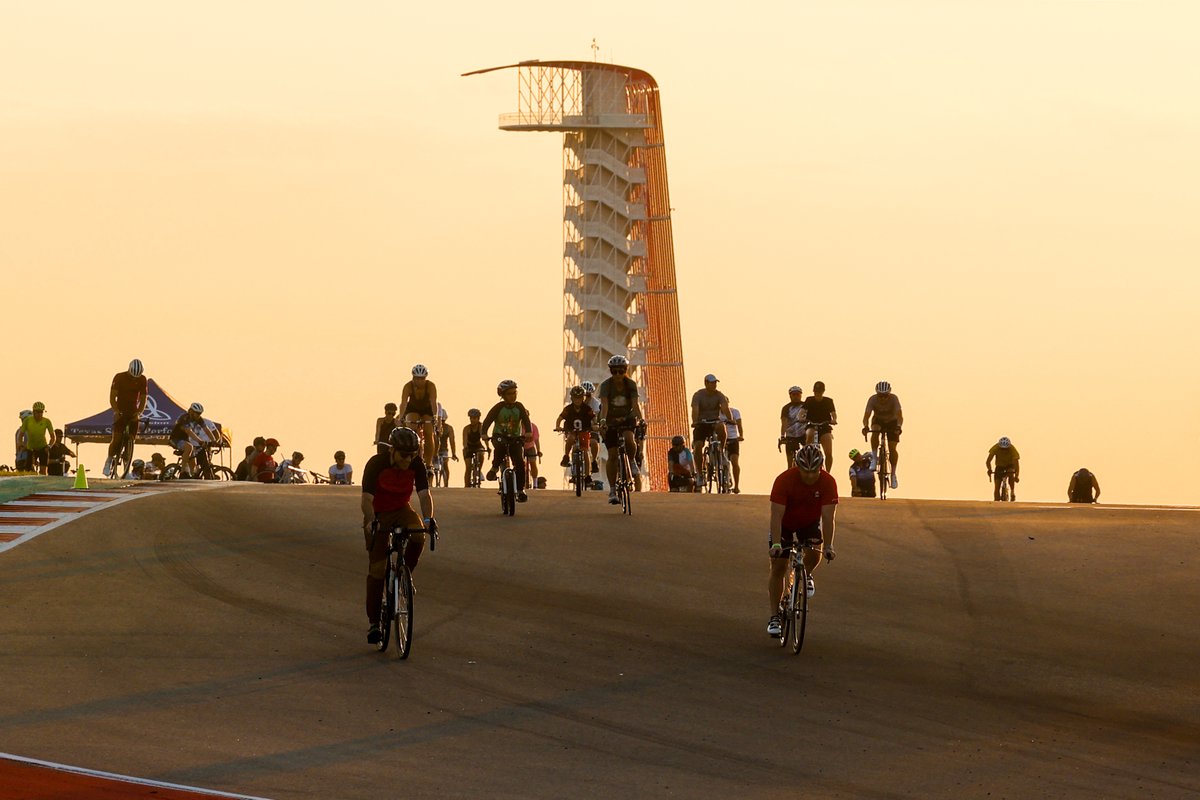 COTA's tweet photo. Bike Night is getting a live soundtrack for HAAM Day 🎶 Join us tomorrow for riding, live music, and a night supporting Austin’s music community ➡️ https://t.co/hafuiUlnRr

5:30 PM: Tracie Lynn
6:45 PM: Oh Antonio and His Imaginary Friends
8:00 PM: Benjo

See y’all at the track! https://t.co/x5yPWtQML3