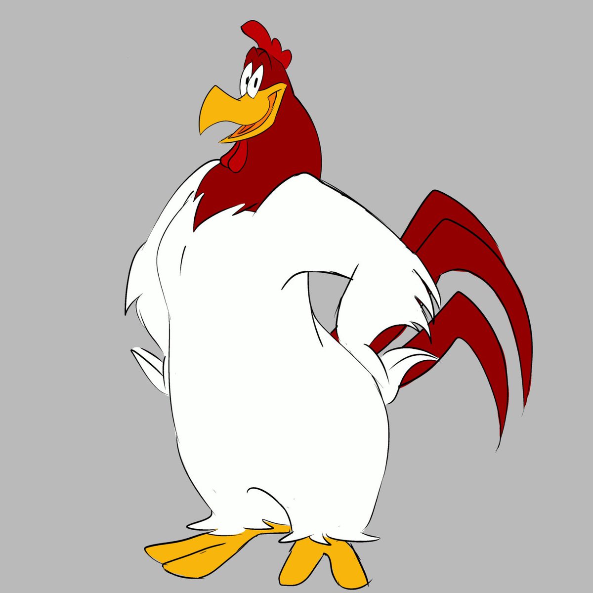Tiz_ugu's tweet photo. Había hecho estos diseños por q los de baby looney tunes están del culo 

#foghornleghorn #barnyarddawg https://t.co/WjSM9dfwtO