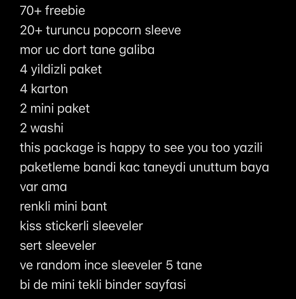 2000sbts's tweet photo. bts satis bujo satis

ccligi biraktigim icin collector ivir zivirlarimi satiyorum detaylari yanda

fiyatini bilemedim konusuruz https://t.co/7uhs5RUm2V