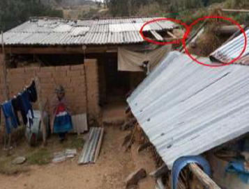 COENPeru's tweet photo. Áncash: esta mañana se registraron #VientosFuertes que ocasionaron daños a viviendas en el C. P. Irhua, distrito Tarica, provincia Huaraz. Municipalidad distrital coordina la entrega de ayuda humanitaria para las familias afectadas. Autoridades locales elaboran la #EDAN. https://t.co/QbqgCN5Uw2