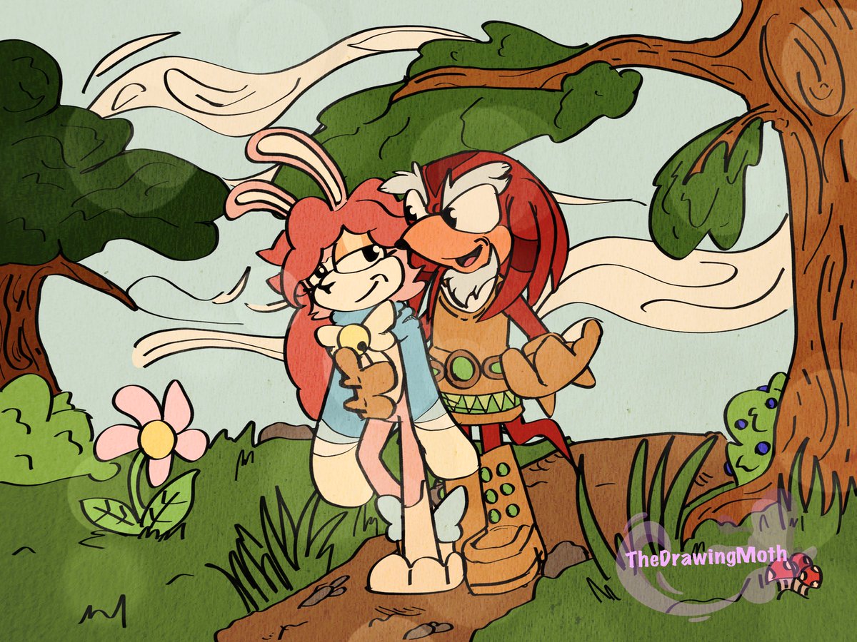DrawingMoth's tweet photo. I wanted to redraw something I made back in July so the first one is the old one #locketheechidna #sonicthehedgehogㅤㅤㅤ #lockexhaze #redraw https://t.co/A8uCQaJvG4