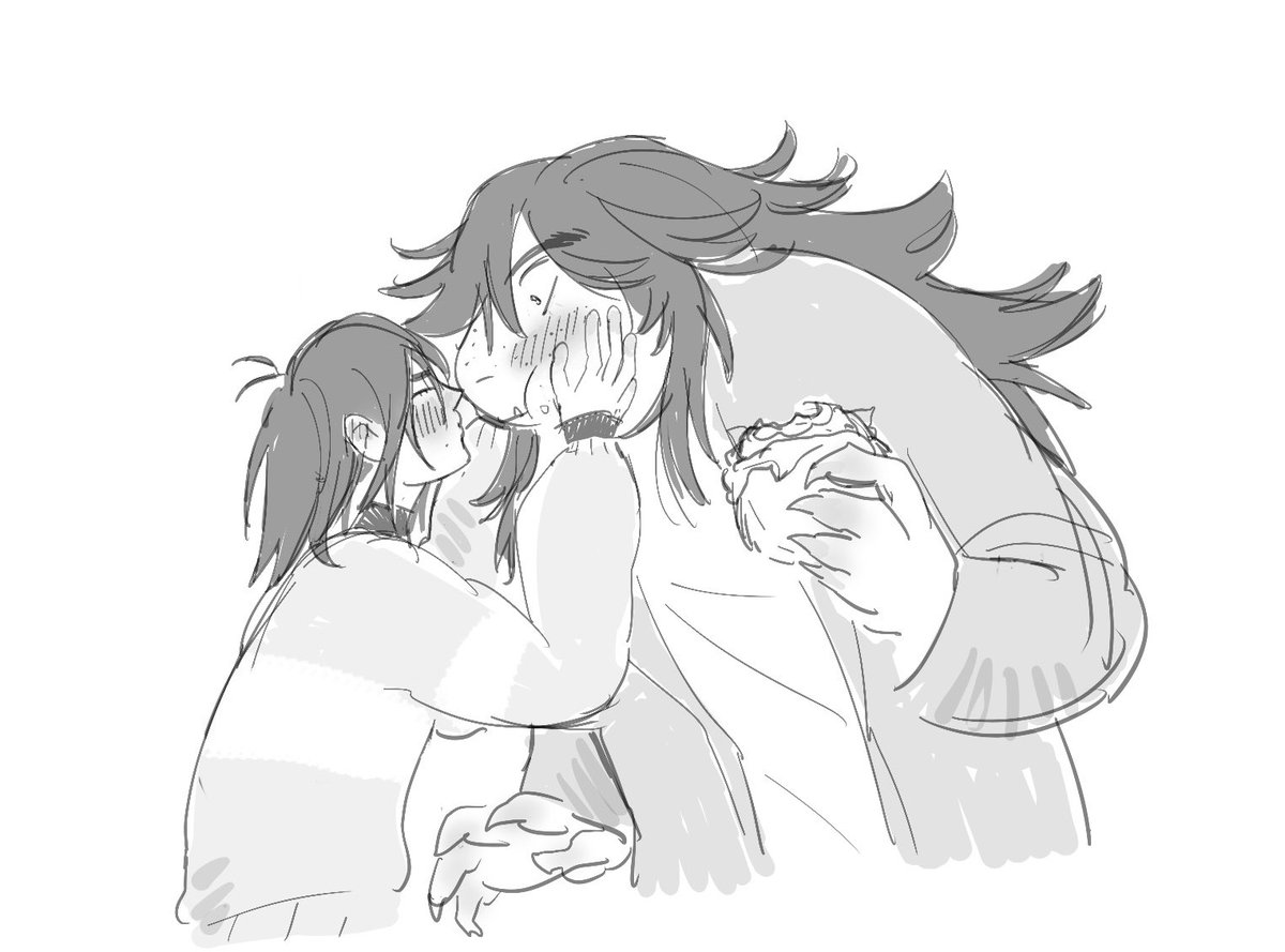 yonabirdie's tweet photo. Burgr kiss for #krusie day https://t.co/LzRMqyVNFW