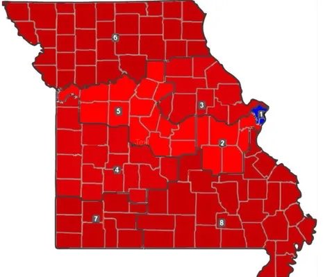 libsoftiktok's tweet photo. BREAKING: 8th U.S. Circuit Court of Appeals just ruled that Missouri must reinstate its new congressional map for the November Midterms.

BIG WIN https://t.co/Dx8wsnXuAt