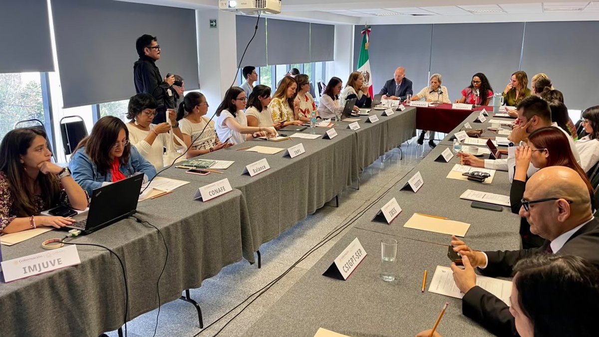 CONAPO_mx's tweet photo. En esta ocasión se puso énfasis en la organización de la Jornada Nacional del 26 de septiembre #26S “Día Mundial para la Prevención del Embarazo en Adolescentes”, la participación de infancias y adolescencias y la territorialización de la #ENAPEA. https://t.co/e4wyCL7Chh