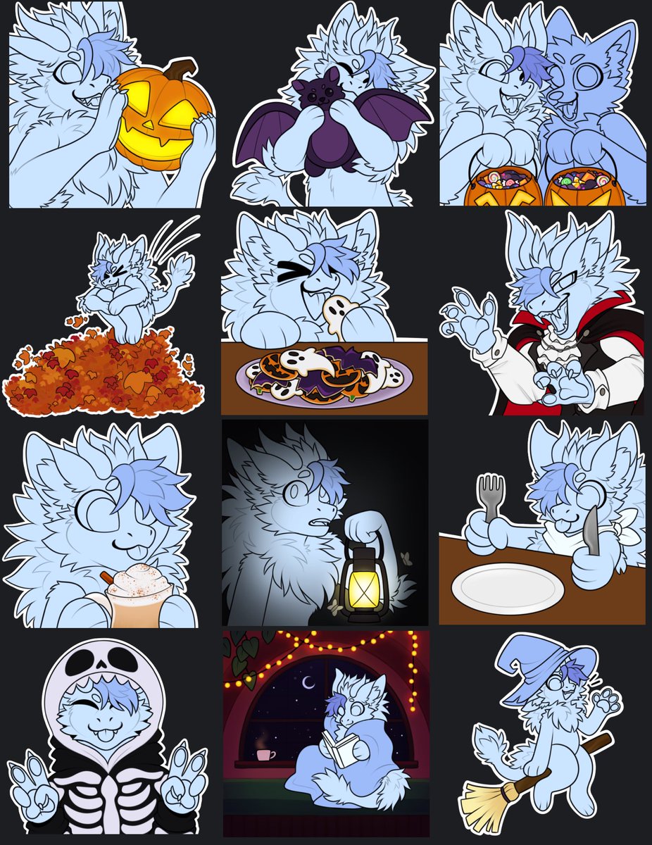 kozke_'s tweet photo. Nardoragon halloween/fall sticker base pack is out on etsy and gumroad for $6.85!! :) 💙 have to make a nardo version ofc, novabeast next!
Nardoragons are created by @nardoiri !!

#nardoragon #vrchatfurry #furryvrchat #furrybase https://t.co/OjtEZPPq7N
