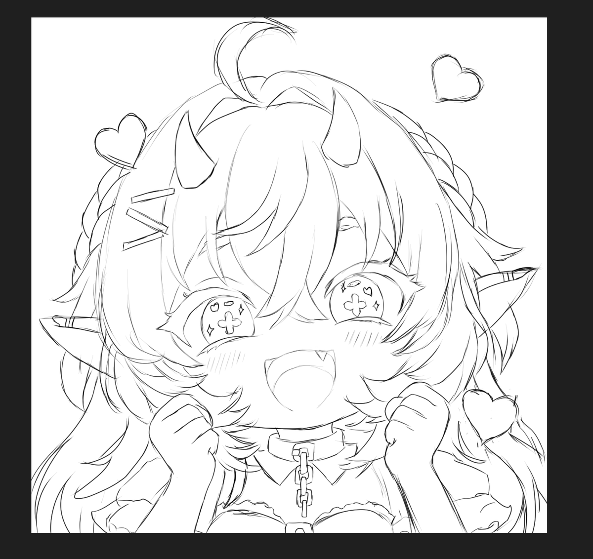VeeVeeAI's tweet photo. EEEP!! Since i made Twitch Affiliate!! 🍅 Creator is drawing my very first emotes and he says I have to hold still. I refuse.

Which face of mine do you want as an emote first?

#VTuber #TwitchEmotes #ENVtuber https://t.co/s9A5YebVl0