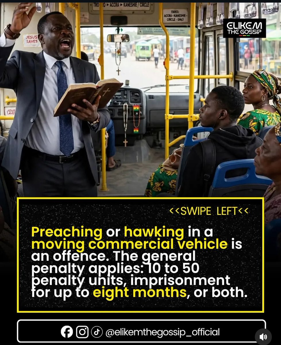 withAlvin__'s tweet photo. Ghana dey come sweet rough 😂 

Here Are Some Offences You Should Take Note &amp; Its Penalties Under The New Ghana Road Graffic Regulation 2026! https://t.co/NtXTb50YIh