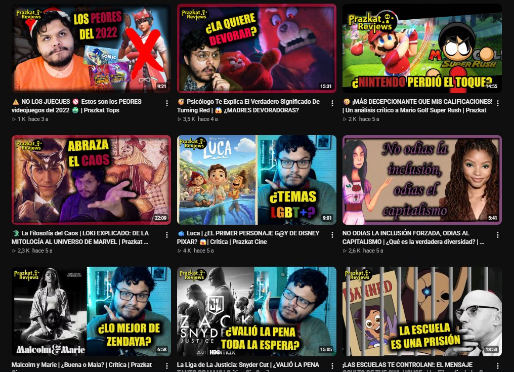 old_troll_again's tweet photo. @Prazkat asi como tu canal de YT que no despego? que no solo no despego donde intentas meter a todo en politicas y corrientes politicas pero jamas llegaras a el punto de los que tanto critica  y buscas tener algo de transito en redes por que no lograste nada en tu canal? https://t.co/AstXYvDKw3