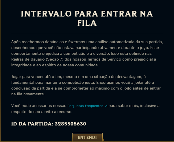 swtbwnny's tweet photo. @riotgames como que alguém poderia ter feito denúncia, sendo que todos caíram por culpa única e inteiramente de vocês? 🙂 https://t.co/AK9VjByJLc
