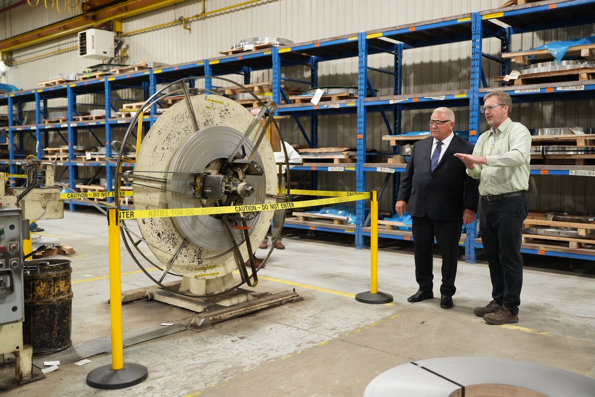 fordnation's tweet photo. It was great to be back in Huron-Bruce to meet with the workers, manufacturers and farmers who are helping build and grow Ontario. https://t.co/f0TLcDPinR