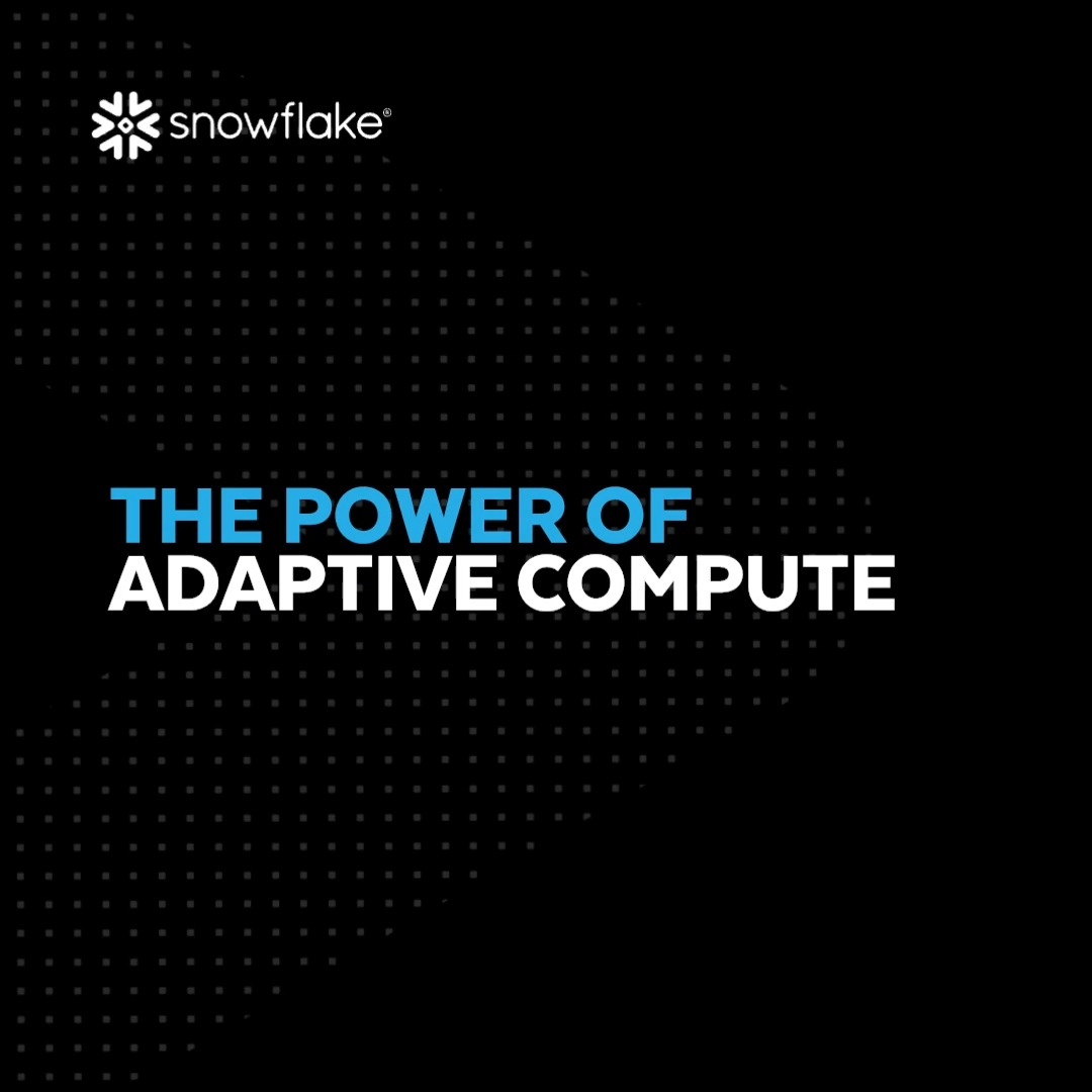 Snowflake Adaptive Compute predicts each query’s performance curve before execution. In one example, performance…