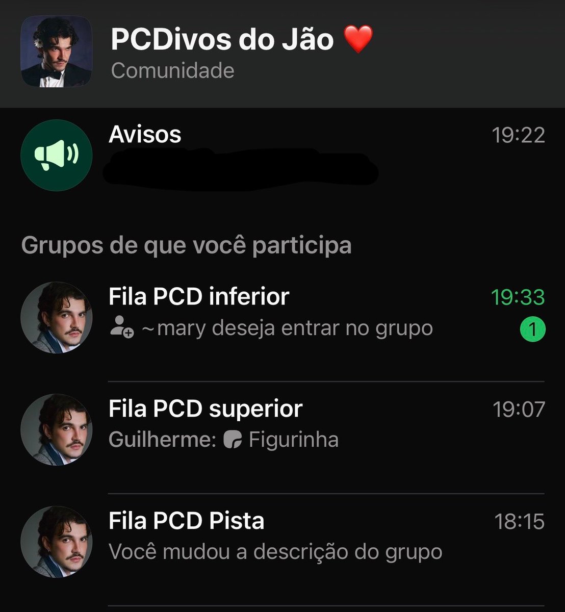 umbeijoaoceu_'s tweet photo. 🚨ATENÇÃO PCDS🚨
Gente, criei uma comunidade com todos os setores do show do Jão (Memórias póstumas),
Se quiserem podem entrar vocês e seus acompanhantes nas comunidades de cada setor e na de avisos. (Doadores de sangue também podem entrar)
https://t.co/0GfmIv46cI https://t.co/fhxtmZQQcN