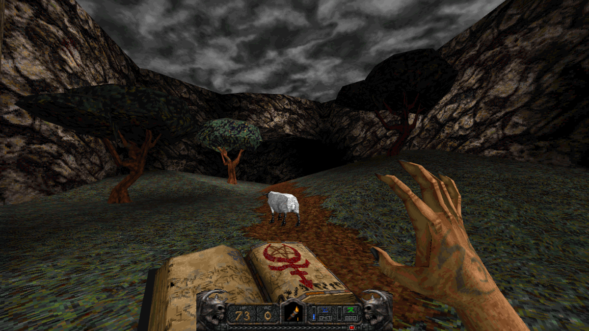 pagb666's tweet photo. We finally got a modern Hexen 2 source port. Hexenwail is the way to go. Shots taken using the "authentic" graphics settings, 720p res. https://t.co/2N9ThMVvyf