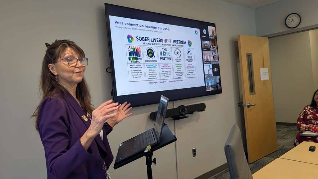 SoberLivers's tweet photo. Every opportunity matters. 💜

Grateful to @AltimmuneInc  for inviting me to share my story and the voices we hear through Sober Livers, an impact program of the Fatty Liver Foundation, across #AUD, #ALD, & #MASH.

Patient voices belong in research.

#LiverTwitter #LiverHealth #Cirrhosis