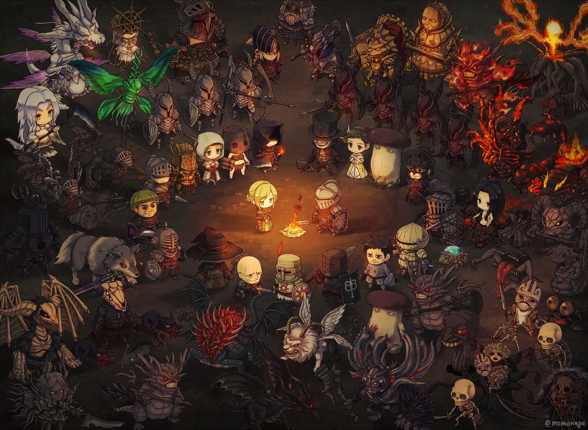 momonnge's tweet photo. #DarkSouls #DarkSouls15周年
ダークソウル 15周年おめでとうございます！ https://t.co/Twedo1MEoU