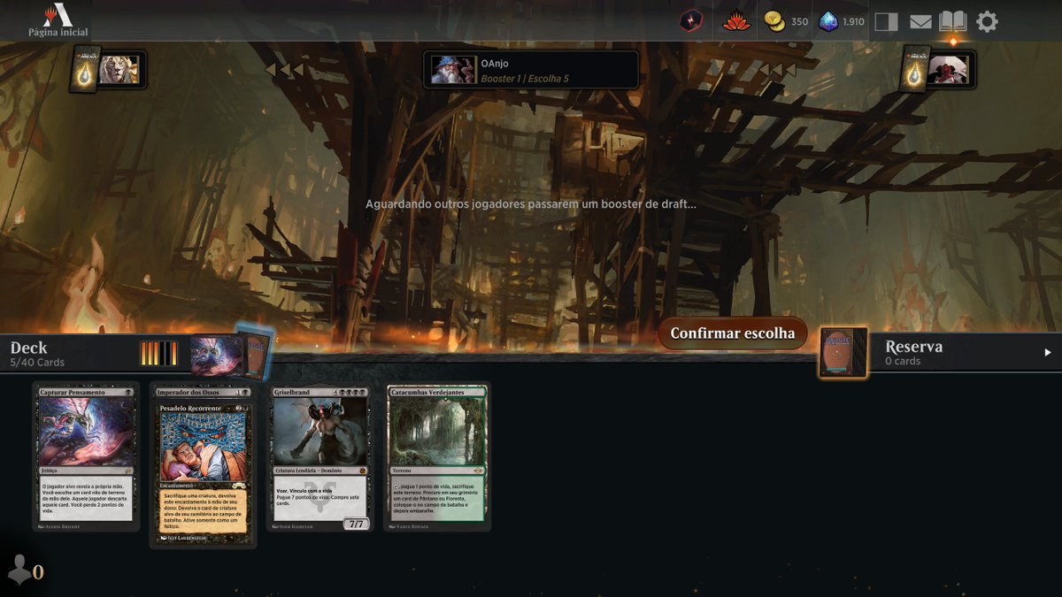 OAnjobtw's tweet photo. N preciso draftar mais nada, o deck ta pronto https://t.co/EeLRlUuhh8