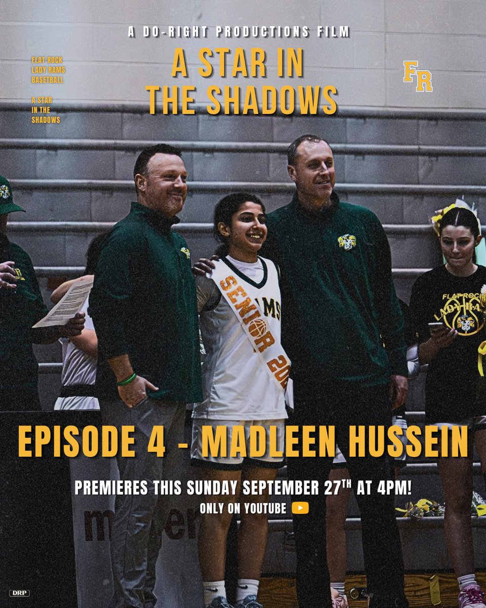 DoRightJr's tweet photo. SHE WAS ALWAYS MORE THAN THE NUMBERS⭐️

After documenting her senior season, the final episode  of A Star In The Shadows Szn 1 will premiere this Sunday! 🏁

Mark Your Calendars ! 

🎬 A STAR IN THE SHADOWS — FINAL EPISODE
📅 SUNDAY, SEPTEMBER 27
⏰ 4:00 PM
📍 YouTube https://t.co/eJ8moWAAlu