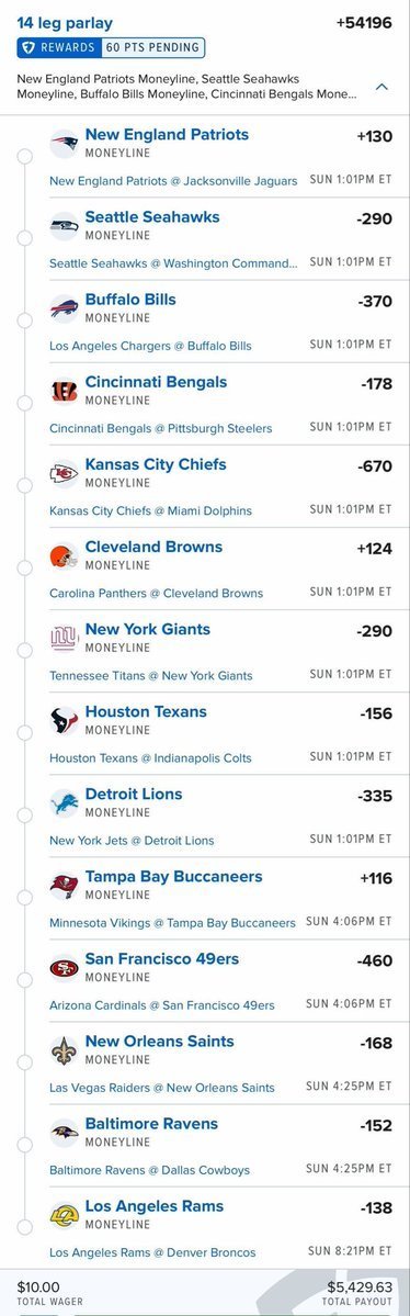 gatinssima's tweet photo. 🏈+54196 Week 3 ML Parlay

21+ Gamble Responsibly

@Playbook https://t.co/jiyvYrajii