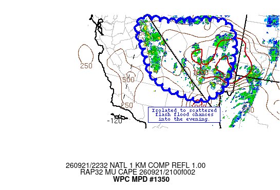 NWSWPC's tweet photo. #WPC_MD 1350 affecting Portions of California and Nevada, #nvwx #cawx, https://t.co/lnCpOjpcV2 https://t.co/kGyApQtHio