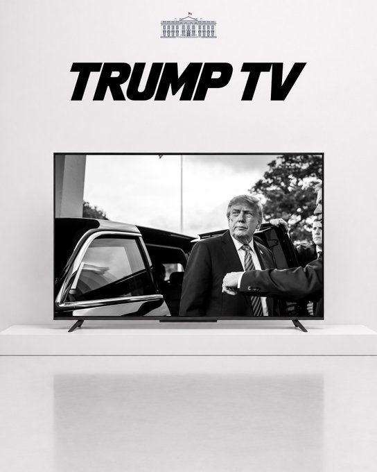 MarioNawfal's tweet photo. 🚨🇺🇸 BREAKING: Every major network, Fox included, stopped filming Trump over his press ban, and the White House is reportedly launching its own TV

ABC, CBS, NBC, CNN and even FOX stopped filming the president Monday, and Trump answered with an AI image of their logos stuffed in trash bags.

Trump TV will look fantastic at rallies, but nobody on that payroll is pointing a camera at the moments the White House would rather skip, and a country at war needs somebody who will.

Source: Axios, The Washington Post / Writer: Daniel