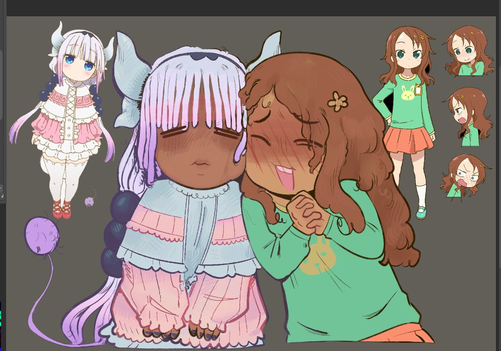 pinedwelling's tweet photo. Im behind on my queue . have some wips ! https://t.co/dIhhOh1Pl2