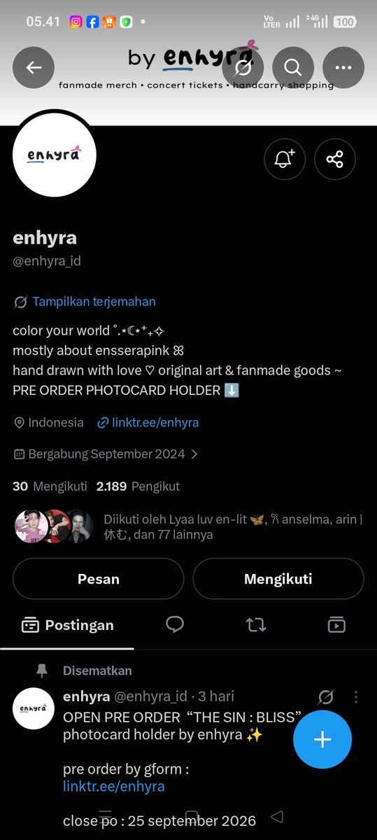 ennickiy's tweet photo. @enhyra_id halo kak izin ikutan yah done rules 

izin tag @aaaawonnn https://t.co/IYszT3c0bz