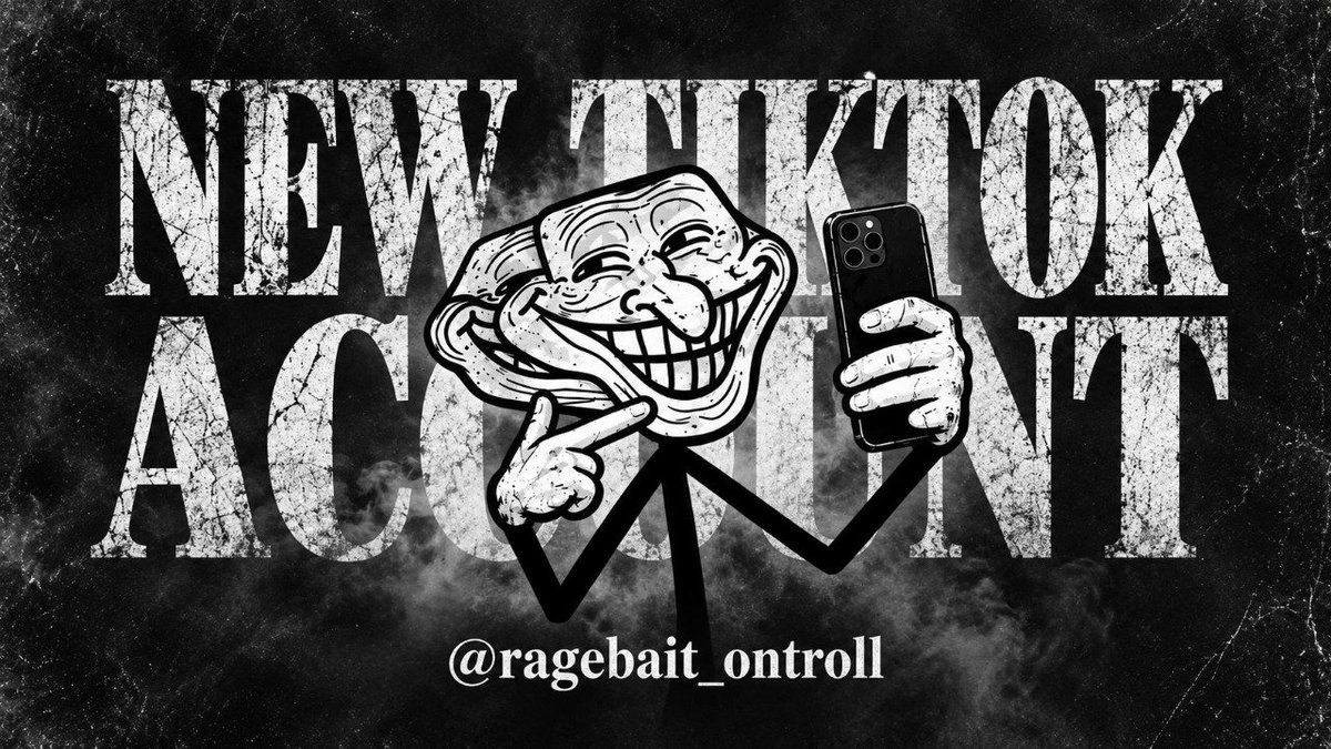 Ragebait_troll's tweet photo. Our tiktok is live.

It's an attention economy.

Our plan is simple 

More ragebait = more attention = more green candles = more rewards and incentives = more ragebait 

The loop that no one will escape. 

https://t.co/l04U0dCMM7 https://t.co/bS0dicxzye