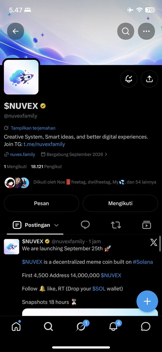 iPocado's tweet photo. @nuvexfamily All done thank you

BXveHhwLNZuZL9s4LhiaEenvhHrrdn3VLs8TeuT15qkb https://t.co/sM5tnKfmhc