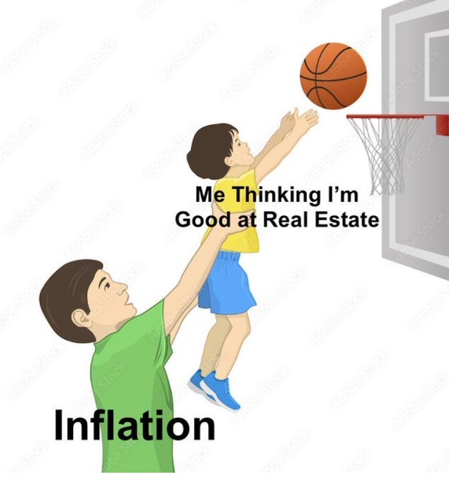 PeterMallouk's tweet photo. Me: buys a house in 2020
Fed: prints $9 trillion more dollars
Also me: “I’m a real estate genius” https://t.co/KOfUWXEFqQ