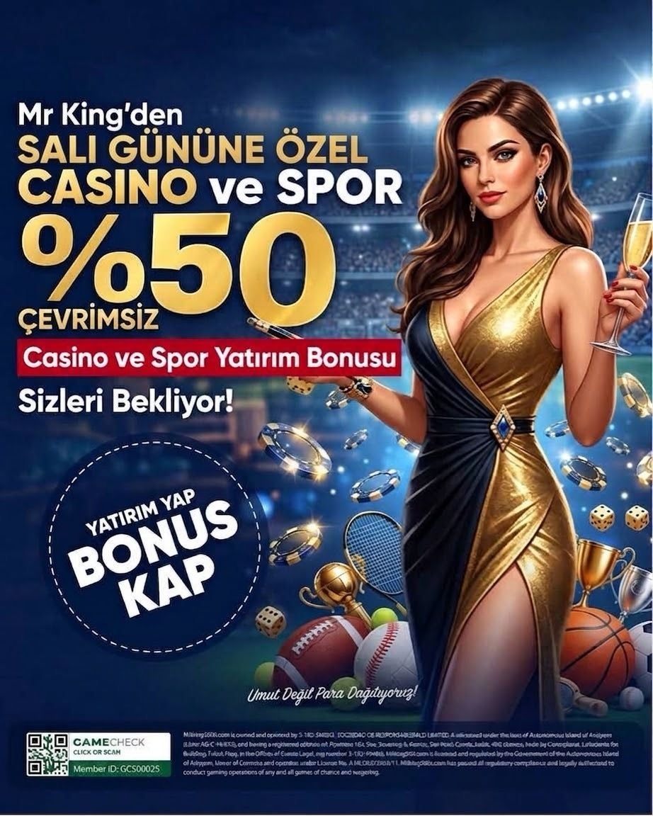 meritkingtr_x's tweet photo. 🎁 Salı %50 Bonus Meritking’de

MrKing'de haftanın bombasını patlat! 🚀
Meritking’de %50 bonus fırsatı ile oyun keyfini ve kazanç şansını artır. 💎
Meritking ile güçlü bir başlangıç yap! 🔥

👉 MrKing Güncel Giriş: 
https://t.co/CSVWp8oNbD https://t.co/UpfRaV35va
